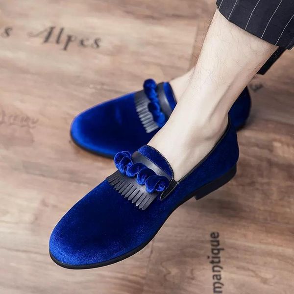 fashion men pointed dress velvet leather shoes charm flower tassels mixed oxfords classic gentleman wedding prom footwear, Black
fashion men pointed dress velvet leather shoes charm flower tassels mixed oxfords classic gentleman wedding prom footwear, Black