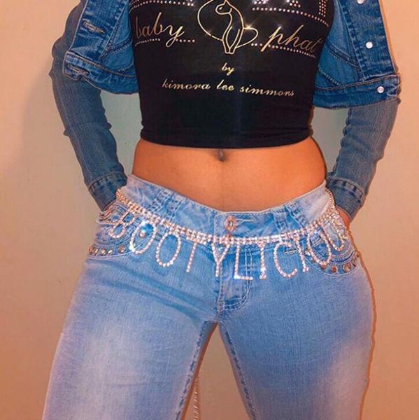 2021 summer fashion diamond large letter body chain full diamond beach waist chain trend jewelry, Silver
2021 summer fashion diamond large letter body chain full diamond beach waist chain trend jewelry, Silver