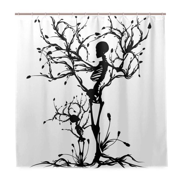 skull tree shower curtain bathroom decor set with hook waterproof without chemical odor-clear 72 x 72 inches 2030401
skull tree shower curtain bathroom decor set with hook waterproof without chemical odor-clear 72 x 72 inches 2030401