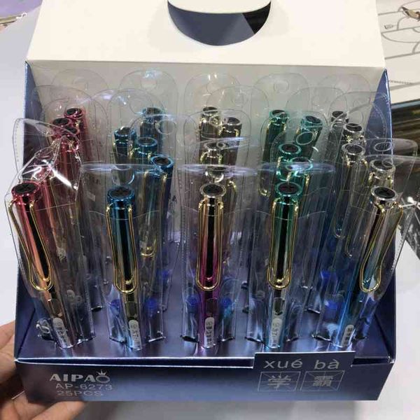 students can change metal body of ink bag to learn from the bully pen 
students can change metal body of ink bag to learn from the bully pen