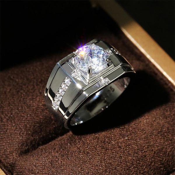 wedding rings luxury domineering business men ring trendy engagement dazzling zircon party finger jewelry, Slivery;golden
wedding rings luxury domineering business men ring trendy engagement dazzling zircon party finger jewelry, Slivery;golden
