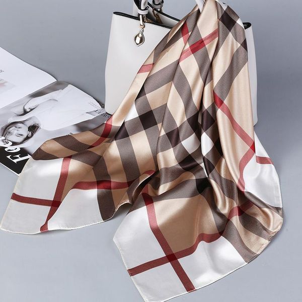 scarves spring and autumn korean version of the small silk scarf female wild imitation large square thin tulle, Blue;gray
scarves spring and autumn korean version of the small silk scarf female wild imitation large square thin tulle, Blue;gray