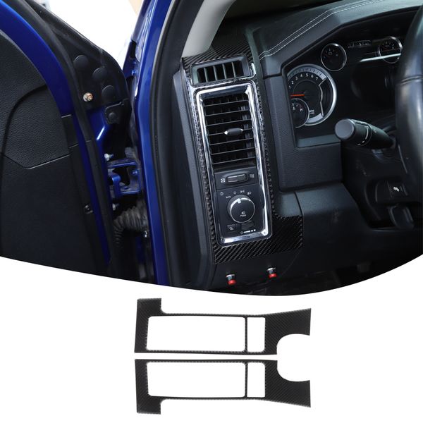 center console air outlets decorative frame for dodge ram 1500 2010-2015 soft carbon fiber
center console air outlets decorative frame for dodge ram 1500 2010-2015 soft carbon fiber