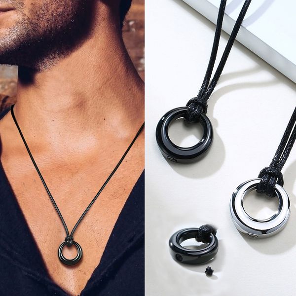 circle of life eternity love necklace waterproof memorial pendant ashes holder necklace for women men cremation jewelry, Silver
circle of life eternity love necklace waterproof memorial pendant ashes holder necklace for women men cremation jewelry, Silver