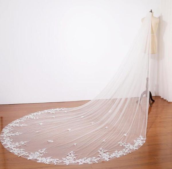 bridal veils ivory lace wedding veil white soft tulle,one layer aplique royal length cathedral,lac, Black
bridal veils ivory lace wedding veil white soft tulle,one layer aplique royal length cathedral,lac, Black