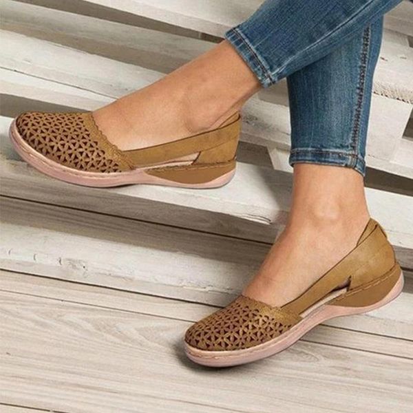 ariari summer women wedges orthopedic sandals office shoes woman hollow out vintage slip on casual sewing ladies, Black
ariari summer women wedges orthopedic sandals office shoes woman hollow out vintage slip on casual sewing ladies, Black