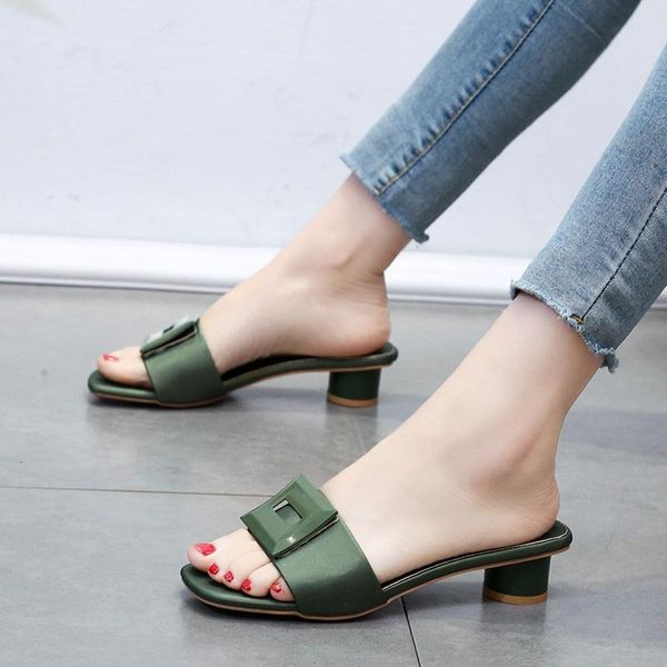 slippers yellow green slides women 3cm high heels buckle mules fetish summer sandals girls low block outdoor shoes hyx1, Black
slippers yellow green slides women 3cm high heels buckle mules fetish summer sandals girls low block outdoor shoes hyx1, Black