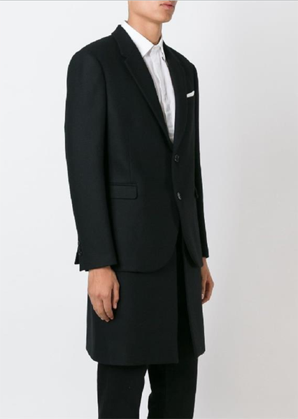 men's suits & blazers spring and autumn lapel solid color fashion personality large size jacket pocket splicing design, White;black
men's suits & blazers spring and autumn lapel solid color fashion personality large size jacket pocket splicing design, White;black