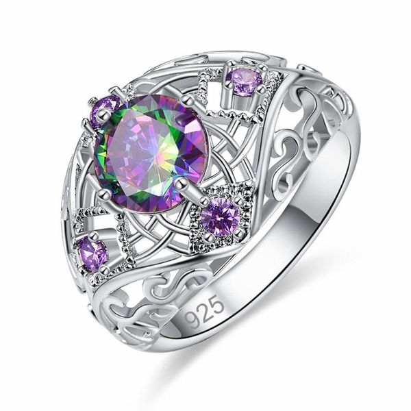cluster rings creative cutout for women luxury female purple crystal ring jewelry fashion ladies party gifts, Golden;silver
cluster rings creative cutout for women luxury female purple crystal ring jewelry fashion ladies party gifts, Golden;silver