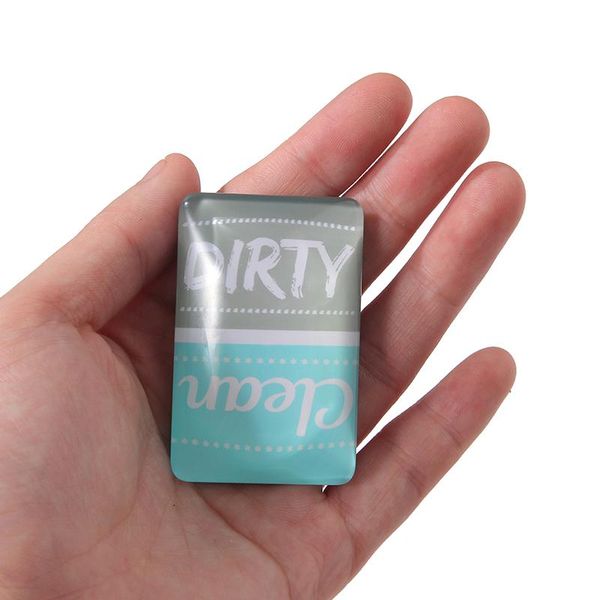 fridge magnets crystal glass refrigerator magnet dishwasher clean dirty sign plate kitchen dish washer reversible indicator
fridge magnets crystal glass refrigerator magnet dishwasher clean dirty sign plate kitchen dish washer reversible indicator