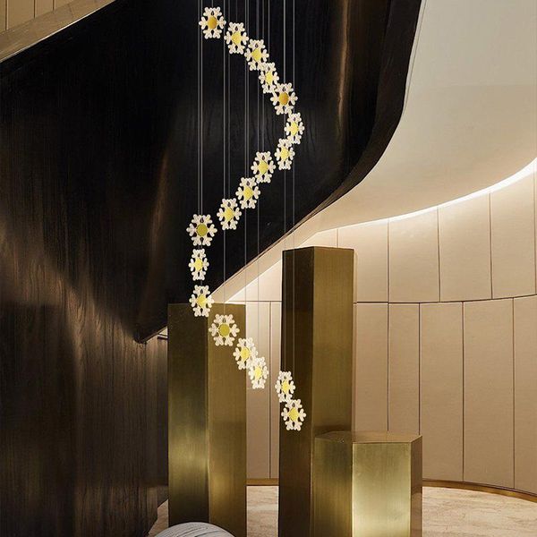 pendant lamps postmodern art led chandeliers lighting apartment lobby duplex staircase hanging nordic restaurant home decoration lights
pendant lamps postmodern art led chandeliers lighting apartment lobby duplex staircase hanging nordic restaurant home decoration lights