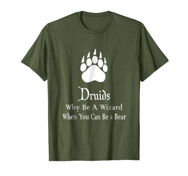 druids why be a wizard when you can be a bear, White;black