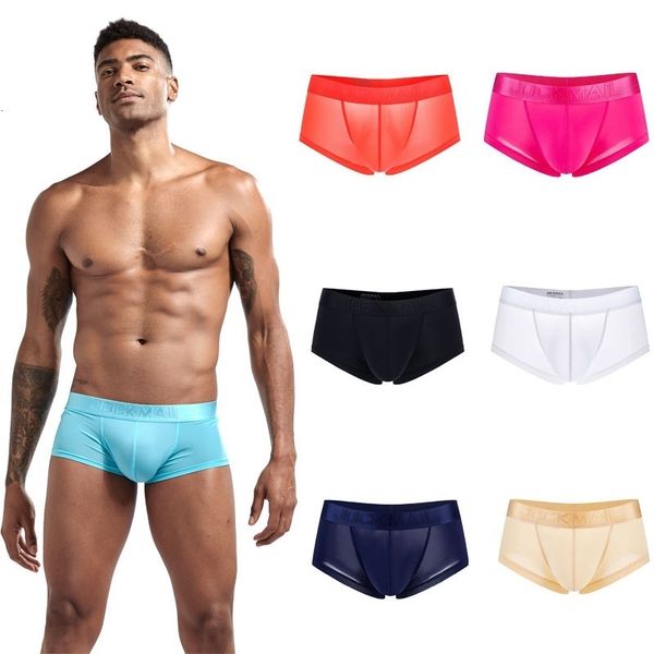 transparent boxer new shorts men's trunks ice silk male panties underpants men underwear, Black;white
transparent boxer new shorts men's trunks ice silk male panties underpants men underwear, Black;white