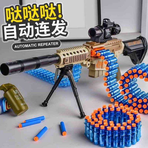 electric soft bullet m416 automatic children's toy simulation boy small heavy gatling machine gun
electric soft bullet m416 automatic children's toy simulation boy small heavy gatling machine gun