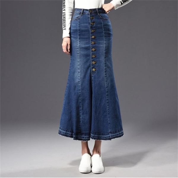 skirts plus size summmer women denim maxi high waist long package hip fashion lady trumpet mermaid saias j2783 hhe6, Black
skirts plus size summmer women denim maxi high waist long package hip fashion lady trumpet mermaid saias j2783 hhe6, Black