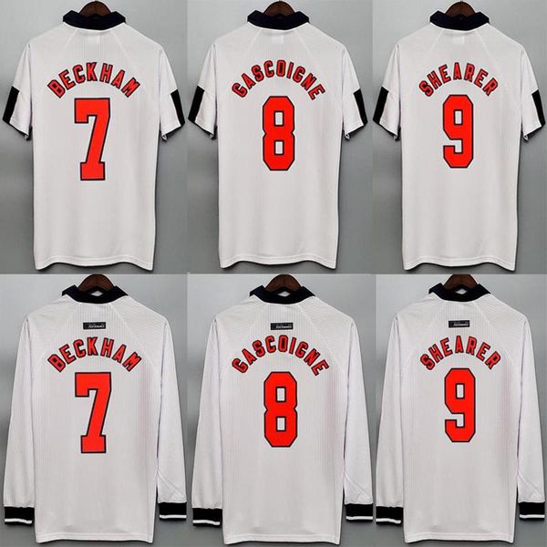men's t-shirts 1998 england classic t-shirt retro soccer jersey home beckham gascoigne shearer owen shirts camiseta uniforms, White;black
men's t-shirts 1998 england classic t-shirt retro soccer jersey home beckham gascoigne shearer owen shirts camiseta uniforms, White;black