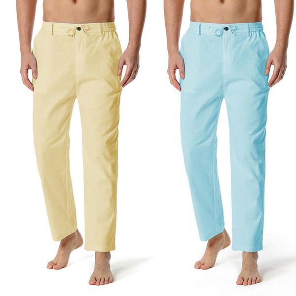 men's pants 6 colors est arrival men casual with elastic waist pockets decorated solid color summer fashion clothing s-3xl, Black
men's pants 6 colors est arrival men casual with elastic waist pockets decorated solid color summer fashion clothing s-3xl, Black