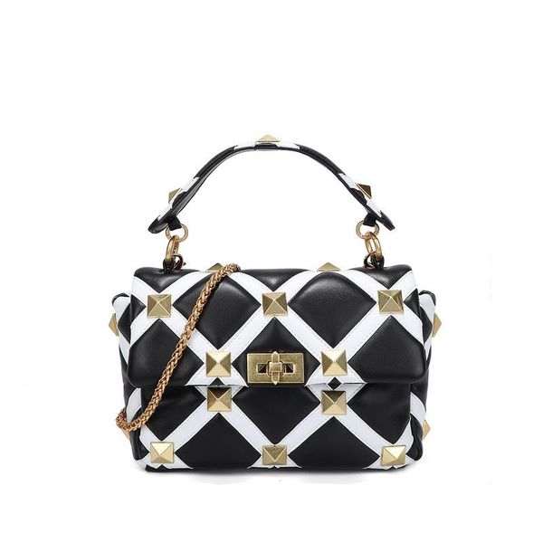 evening bags 2021 women square bag portable retro rivet single shoulder messenger rhombus fashion chain commuter
evening bags 2021 women square bag portable retro rivet single shoulder messenger rhombus fashion chain commuter