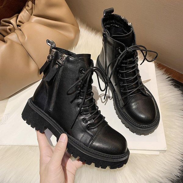 boots velvet women's british style martn zipper winter cotton shoes 20 autumn leather wild high-top, Black
boots velvet women's british style martn zipper winter cotton shoes 20 autumn leather wild high-top, Black