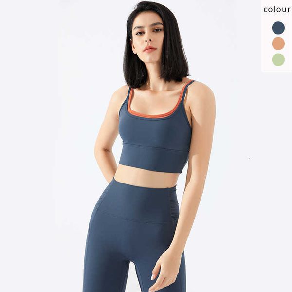 sports underwear women's yoga vest no steel ring double shoulder fitness suit back running bra, Black;white
sports underwear women's yoga vest no steel ring double shoulder fitness suit back running bra, Black;white