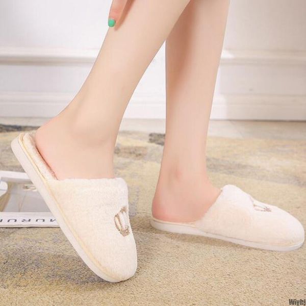 slippers crown ladies indoor house plush soft cute cotton shoes non-slip floor household b, Black
slippers crown ladies indoor house plush soft cute cotton shoes non-slip floor household b, Black