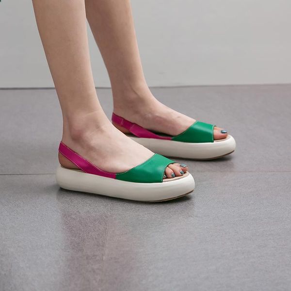 summer fashion round toe women flats shallow brand sandals mixed colors pu leather party rome shoes woman, Black
summer fashion round toe women flats shallow brand sandals mixed colors pu leather party rome shoes woman, Black