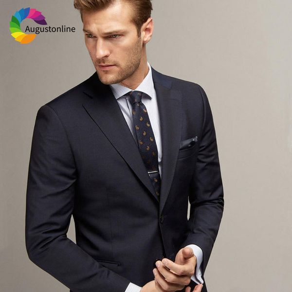 men's suits & blazers custom made navy blue men for wedding groom tuxedo slim fit man blazer jacket pants 2piece costume homm, White;black
men's suits & blazers custom made navy blue men for wedding groom tuxedo slim fit man blazer jacket pants 2piece costume homm, White;black