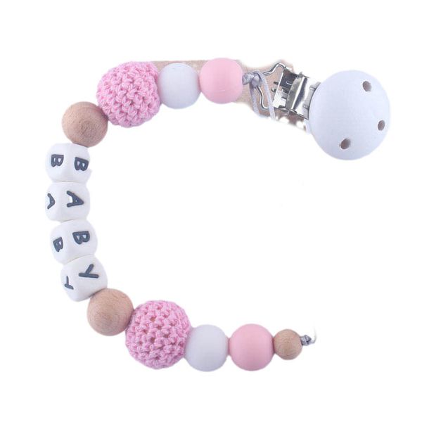 baby pacifier chain holders clips weaning teething silicone teething beads natural wooden infant feeding accessories newborn teeth practice
baby pacifier chain holders clips weaning teething silicone teething beads natural wooden infant feeding accessories newborn teeth practice