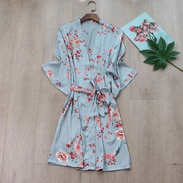 women's sleepwear short homewear nightgown summer print kimono bathrobe gown women intimate lingerie half sleeve lady nightwear, Black;red
women's sleepwear short homewear nightgown summer print kimono bathrobe gown women intimate lingerie half sleeve lady nightwear, Black;red