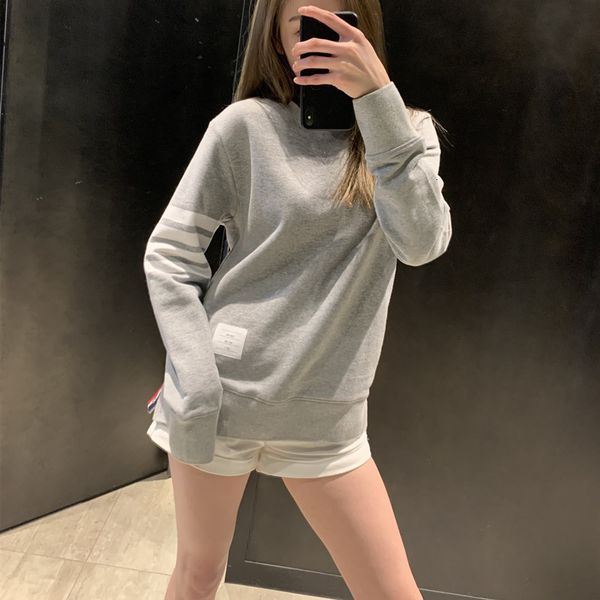 hoodies tb 4-bar round neck pullover loose sweater women's 21 spring and summer korean net red casual versatile couple top, Black
hoodies tb 4-bar round neck pullover loose sweater women's 21 spring and summer korean net red casual versatile couple top, Black