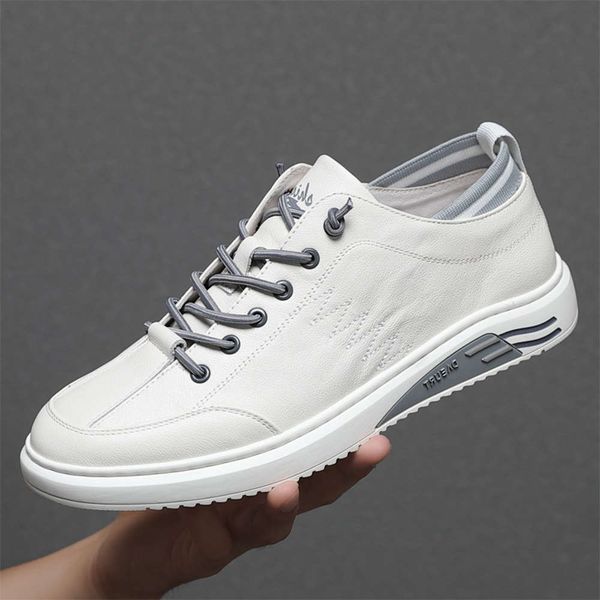 casual shoes leather board shoes men's fashion 2021 spring and autumn new leather casual small white 27yu, Black
casual shoes leather board shoes men's fashion 2021 spring and autumn new leather casual small white 27yu, Black