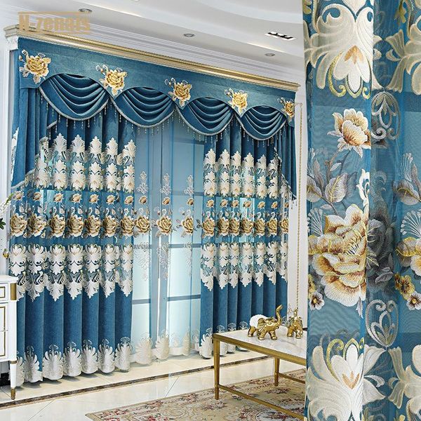 curtain & drapes european style luxury wine red blue elegant embroidered curtains for living room windows bedroom el apartment custom
curtain & drapes european style luxury wine red blue elegant embroidered curtains for living room windows bedroom el apartment custom