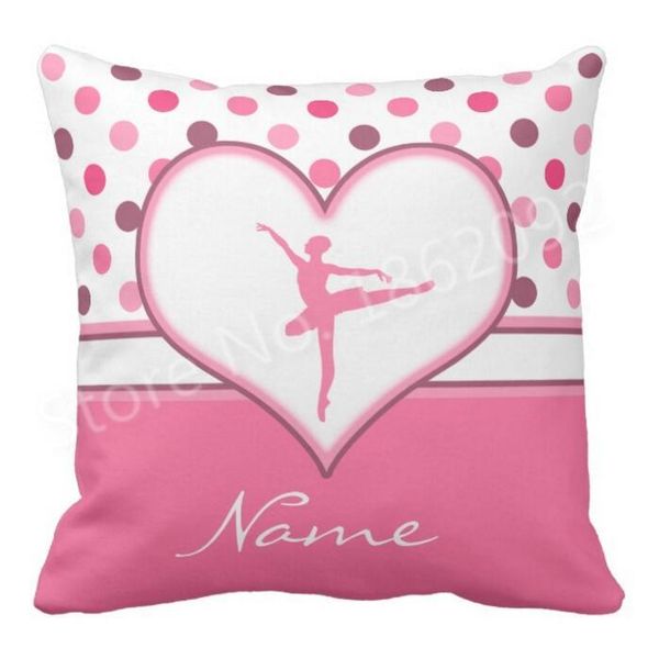 personalized cherry pink ballet pillow case custom name dancer cushion cover ballerina shoe personalised girl gift polka cushion/decorative
personalized cherry pink ballet pillow case custom name dancer cushion cover ballerina shoe personalised girl gift polka cushion/decorative