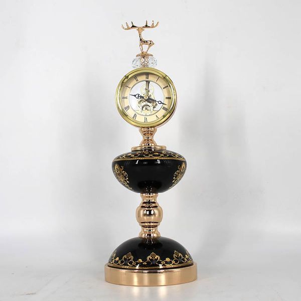 desk & table clocks green high-end fashion metal ceramic deer clock decoration christmas gift
desk & table clocks green high-end fashion metal ceramic deer clock decoration christmas gift