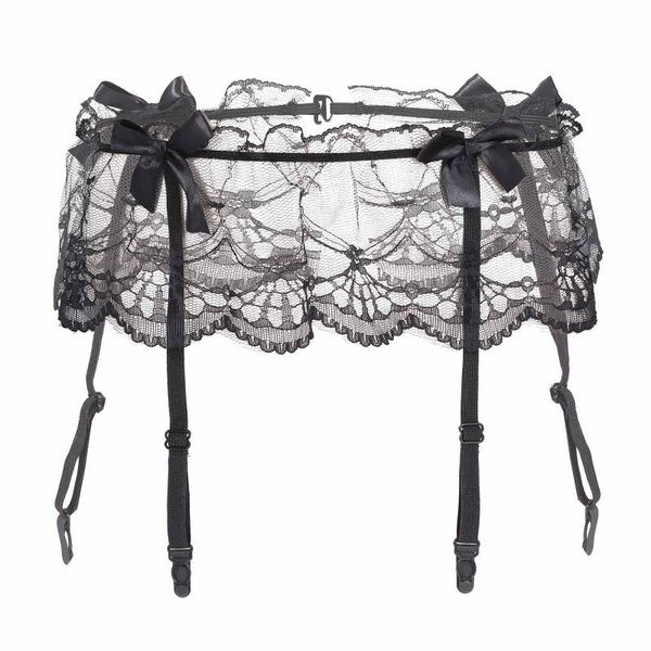 underpants mens see-through sheer lace suspenders panties bowknot decor garters belt sissy low waist elastic waistband umderwear, Black;white
underpants mens see-through sheer lace suspenders panties bowknot decor garters belt sissy low waist elastic waistband umderwear, Black;white