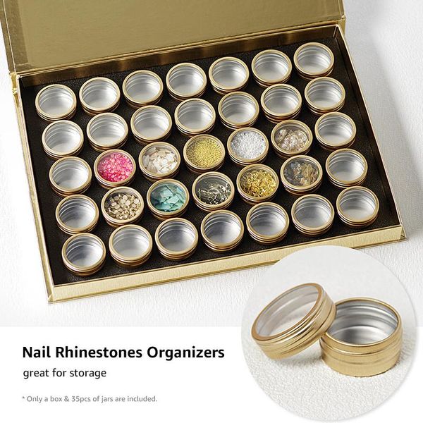 nail art kits aluminum organizer box beads rhinestones storage containers jewelry for holding sequins false tips
nail art kits aluminum organizer box beads rhinestones storage containers jewelry for holding sequins false tips