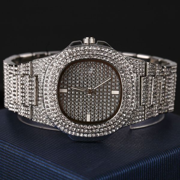designer watch brand table luxury es hiphop hip hop diamond studded boys rap street personality quartzes, Slivery;brown
designer watch brand table luxury es hiphop hip hop diamond studded boys rap street personality quartzes, Slivery;brown