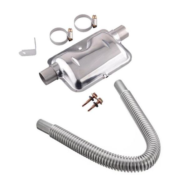 60cm/120cm stainless steel exhaust hose 25mm diameter crude oil parking heater with cuffer and clip high qaulity manifold & parts
60cm/120cm stainless steel exhaust hose 25mm diameter crude oil parking heater with cuffer and clip high qaulity manifold & parts