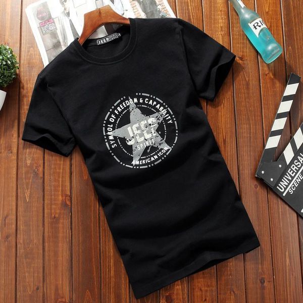 men's t-shirts 5069-yingjuelun cotton double yarn smooth short sleeve t-shirt trend geometric print round neck half, White;black
men's t-shirts 5069-yingjuelun cotton double yarn smooth short sleeve t-shirt trend geometric print round neck half, White;black