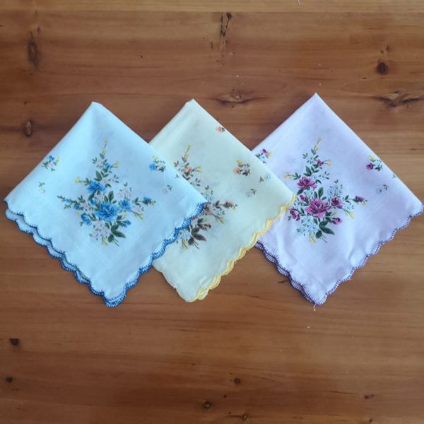 handkerchief cotton crescent lace lady children's handkerchief pure childhood memories, White
handkerchief cotton crescent lace lady children's handkerchief pure childhood memories, White