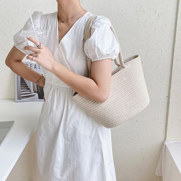 casual straw woven bag ladies solid color handmade shoulder bags summer handbag female vacation beach tote cross body
casual straw woven bag ladies solid color handmade shoulder bags summer handbag female vacation beach tote cross body
