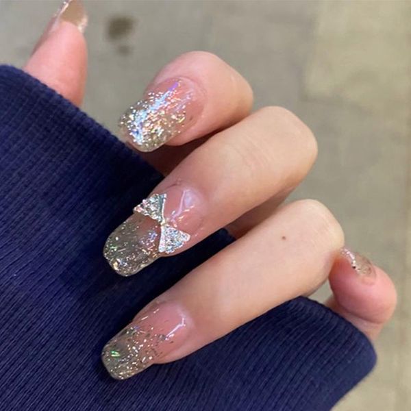 false nails artificial with glue bowknot white diamond wearing nail finished art patch fake, Red;gold
false nails artificial with glue bowknot white diamond wearing nail finished art patch fake, Red;gold
