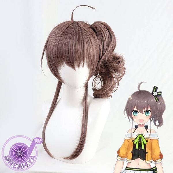 other event & party supplies natsuiro matsuri vtuber cosplay wig brown ponytail curly youtuber synthetic hair halloween carnival role play +
other event & party supplies natsuiro matsuri vtuber cosplay wig brown ponytail curly youtuber synthetic hair halloween carnival role play +