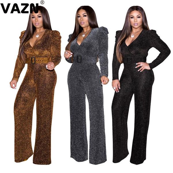 women's jumpsuits & rompers vazn leopard print sequin 2021 fashion high street casual wide leg long pants waist jumpsuit, Black;white
women's jumpsuits & rompers vazn leopard print sequin 2021 fashion high street casual wide leg long pants waist jumpsuit, Black;white