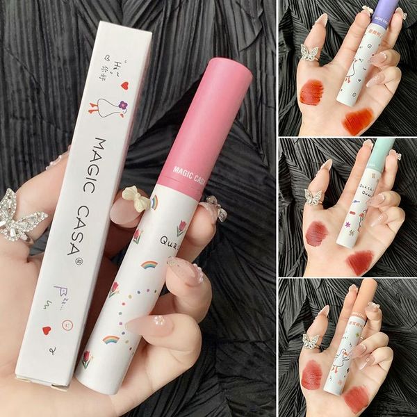 lip gloss magic casa matte velvet glaze with 6-color optional long lasting lightweight non-stick cup non fading for daily life butt666
lip gloss magic casa matte velvet glaze with 6-color optional long lasting lightweight non-stick cup non fading for daily life butt666