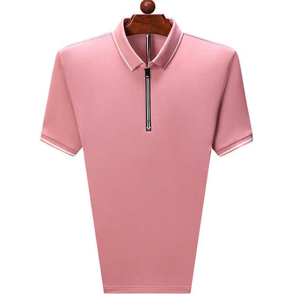 summer simple polo shirt men's thin half sleeve lapel fashion zipper short sleeve tshirt, White;black
summer simple polo shirt men's thin half sleeve lapel fashion zipper short sleeve tshirt, White;black
