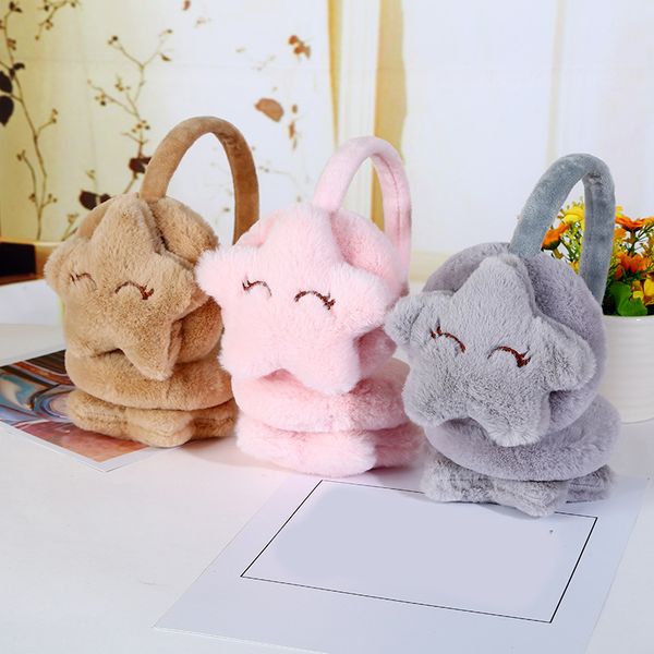 winter outdoor star smiley face plush earmuffs accessories soft thick warm ear cover solid headphone earlap for boys girls, Blue;gray
winter outdoor star smiley face plush earmuffs accessories soft thick warm ear cover solid headphone earlap for boys girls, Blue;gray