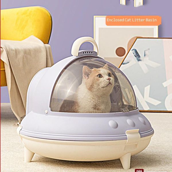 other cat supplies creative ufo enclosed flying saucer litter basin anti splash and deodorizing toilet pet box for 10kg
other cat supplies creative ufo enclosed flying saucer litter basin anti splash and deodorizing toilet pet box for 10kg