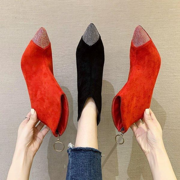 boots rhinestone suede ankle for women red black metal stiletto heel short winter crystal pointed toe 20211
boots rhinestone suede ankle for women red black metal stiletto heel short winter crystal pointed toe 20211