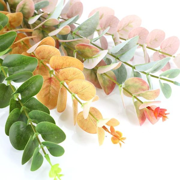 10pcs/lot artificial eucalyptus leaf green leaves branches plants for home wedding party decorations money plant tree decorative flowers & w
10pcs/lot artificial eucalyptus leaf green leaves branches plants for home wedding party decorations money plant tree decorative flowers & w